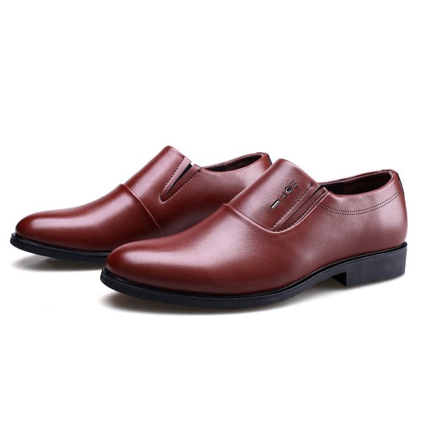 

classic men's casual loafers driving shoes moccasin fashion male comfortable autumn leather shoes men lazy tassel dress shoes, Black