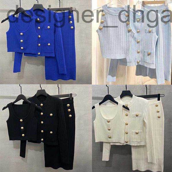 

two piece dress designerwomen two pieces dress sets luxury desginer models slim shape design office lady outfit business clothes formal skir, White