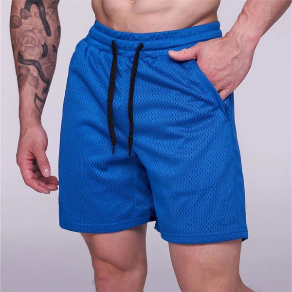 

men's shorts summer mesh quickdrying gym basketball workout joggers homme running men women sweatpants short pants 230419, White;black