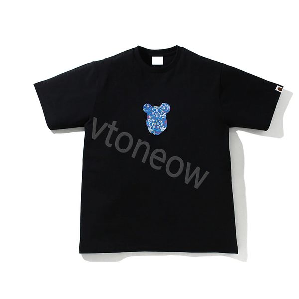 

mens t shirts women designer summer t-shirts fashion cottons mans casual shirt bappws luxurys clothing street shorts sleeve clothes, White;black