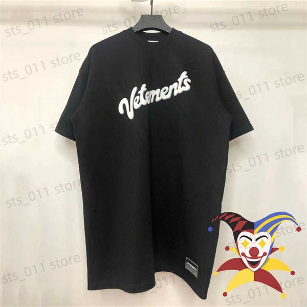 

men's t-shirts purple 3d foam printing t shirt men women oversized white letter embroidery tees t-shirt t230419, White;black