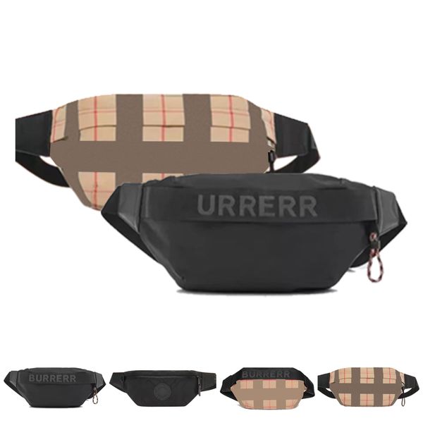 

classic canvas stripes chest belt bag fashion luxurys crossbody fanny pack nylon bumbag tote men's women's designer handbags waist