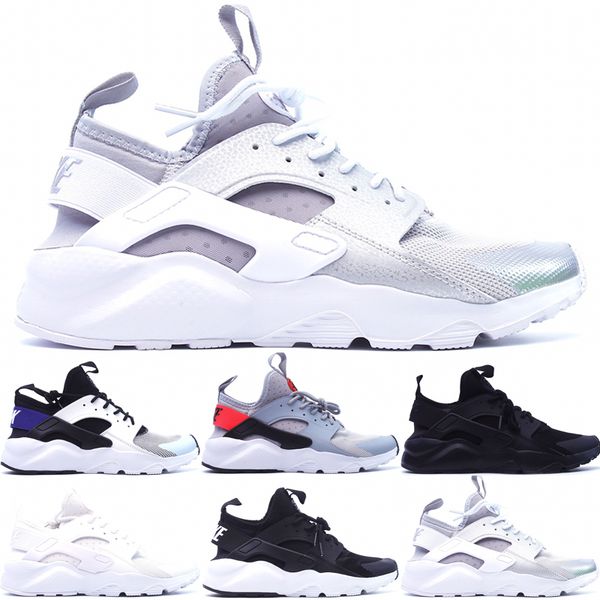 

huarache run ultra men women running shoes classics triple black white metallic sier wolf grey punch racer blue outdoor sports