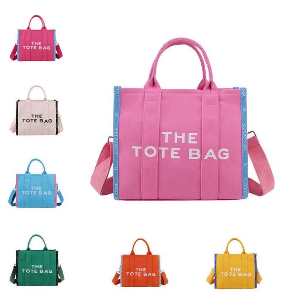 

marc the totes bags designer tote bag women canvas shoulder pink bag casual large beach shopping handbag crossbody purse duffle travel bags