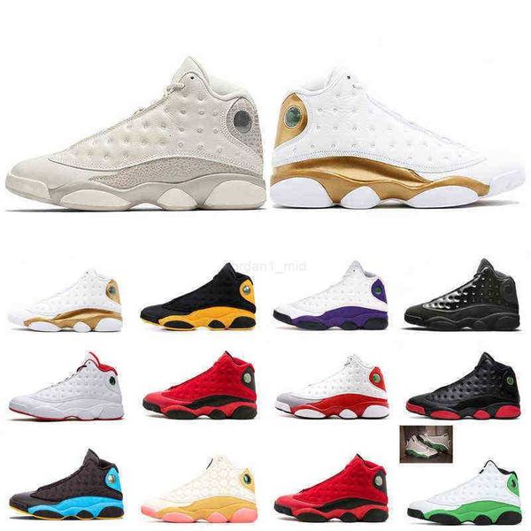 

13 13s high basketball shoes for men defining moment black cat mens women wholesale comfortable outdoor sports shoe 5.5-13