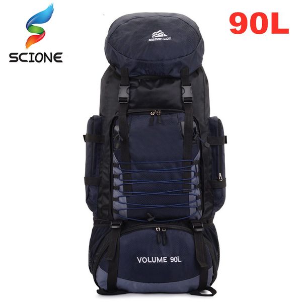 

backpack 90l large capacity outdoor backpack waterproof mountaineering camping trekking hiking backpack rucksack travel sport blaso bag 2304