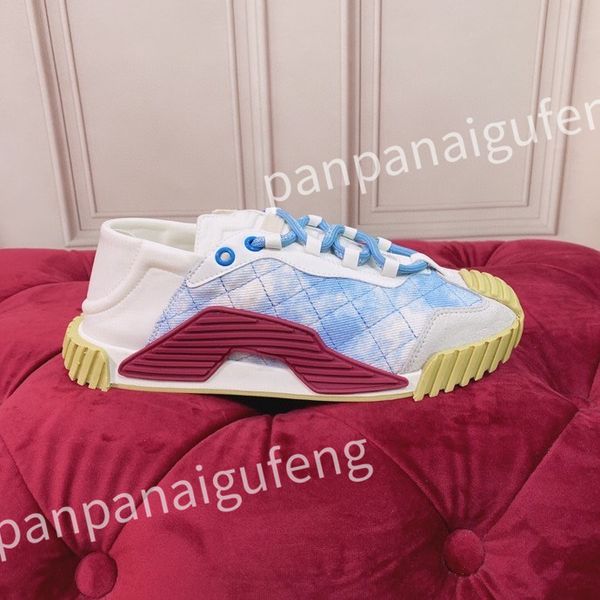 

vintage casual shoes calfskin reflective sneaker designer mens women sneakers fashion shoes increasing platform shoe leather trainers, Black