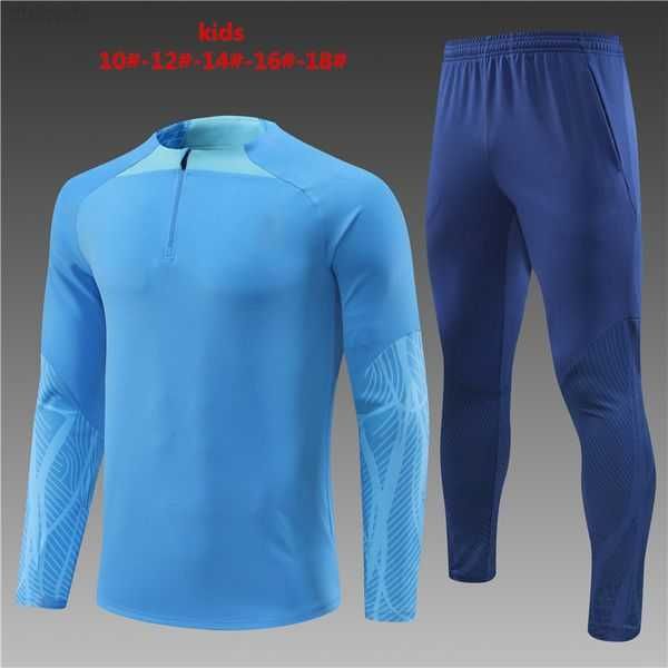 

22 23 kane rashford training wear soccer jerseys kids kit suit sterling gomez dele maddison trippier rose half zip tracksuit football shirts, Gray