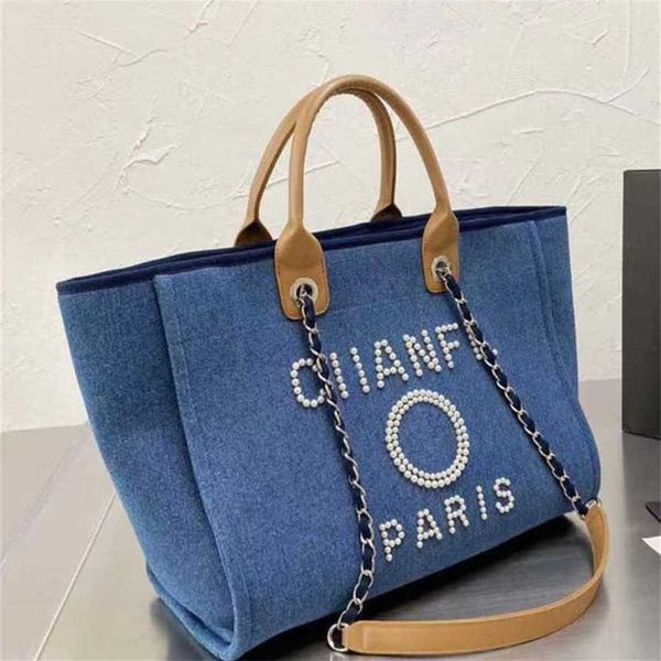 

50% off luxury women's handbags beach designer pearl canvas embroidered packs bag small large pack po7e
