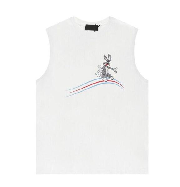 

fashion designer tanks for mens women vests with letters summer casual vest blouse black white
