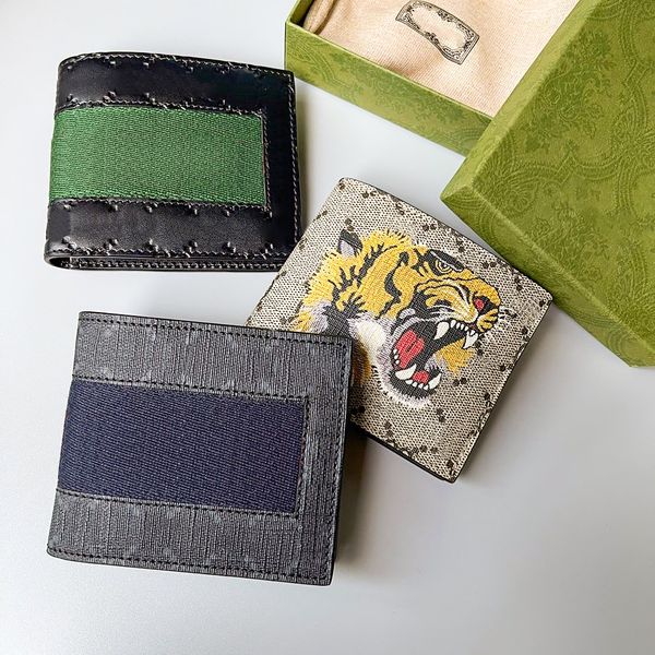 

fashion luxury designer ophidi marmont animal wallet men card holders linen purse genuine leather little bee snake small coin purses holder, Red;blue