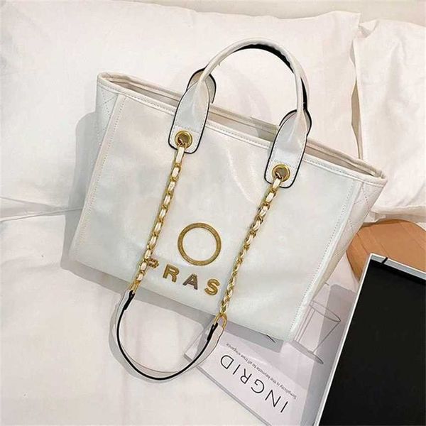 

50% off women's luxury handbags designer metal letter badge tote bag small body leather beach large chain wallet m7z6