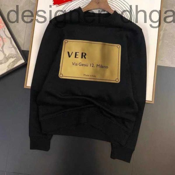 

men's hoodies & sweatshirts designermens hoodie sweatshirt medusa designer sweater ver round neck long sleeve tshirt men women size 4xl, Black