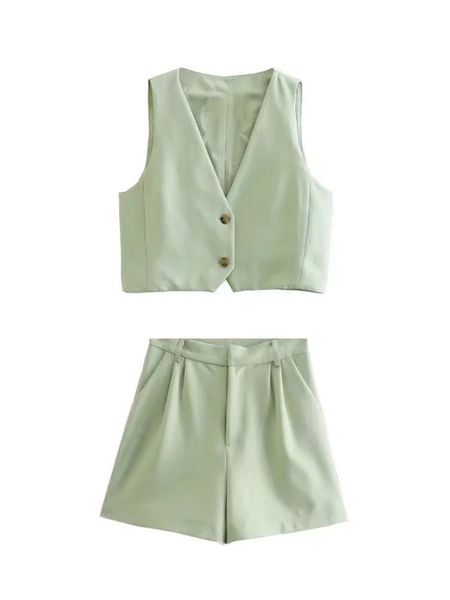 

dress 2022 zomer 2 stuks vrouwen sets solid blazer shorts pak lange mouwen single button jassen shorts sets hoge taille kantoor lady uit, White