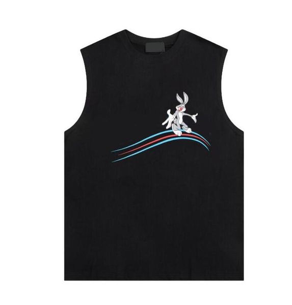 

designer tanks for mens women vests with letters summer sleeveless tshirts blouse black white highly quality