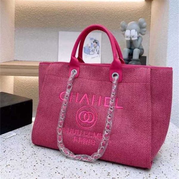 

50% off luxury classics women's handbags beach canvas embroidered chains packs bag small large pack bxgo