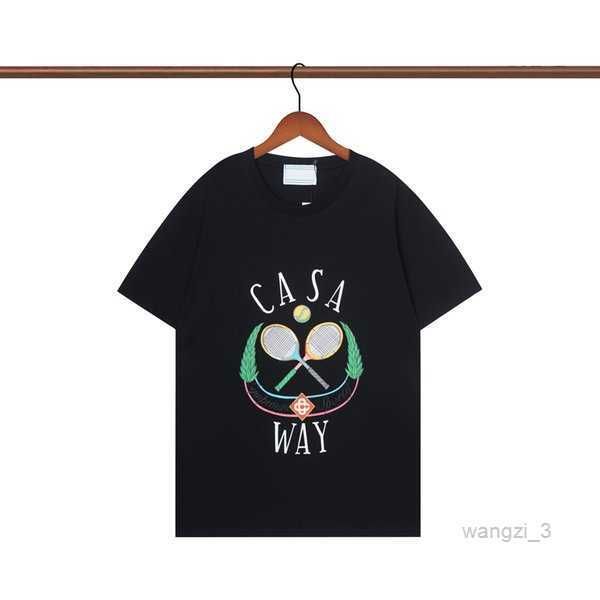 

en's t-shirts stylist shirts women designer casa tshirts summer short sleeve tees breathable design poloshirt 2 44ir, White;black