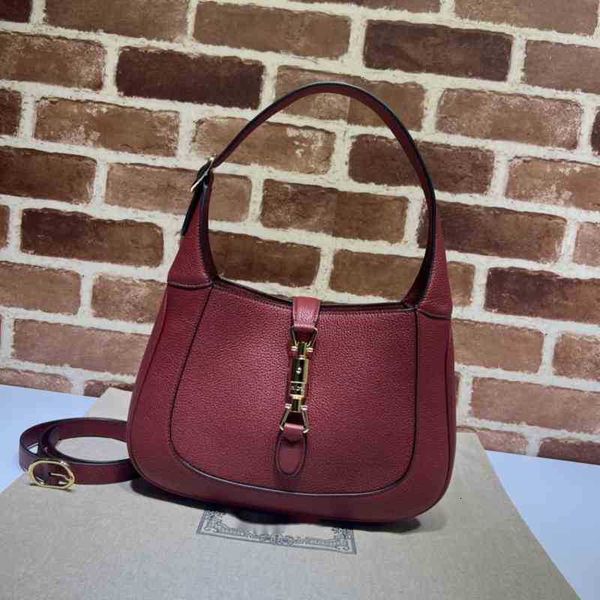 

luxury brand bags jackie 1961 series small shoulder 636709 woman embossing handbag leather ophidia padlock messenger 000i, Black;white