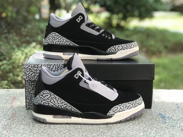 

2023 new motorcycle boots man women 3 3s off noir basketball shoes black-cement grey ck9246-001 trainers sports sneakers with box