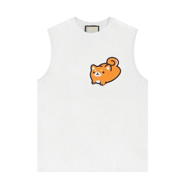 

black white mens women designer tanks fashion letters print vests summer sleeveless tshirts blouse asian size xs-l highly quality
