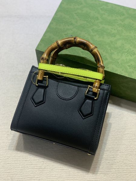 

7a diana bamboo tote bags luxury designer brand fashion shoulder bags strap handbags women's totes shopping bags wallet beach bags hobo