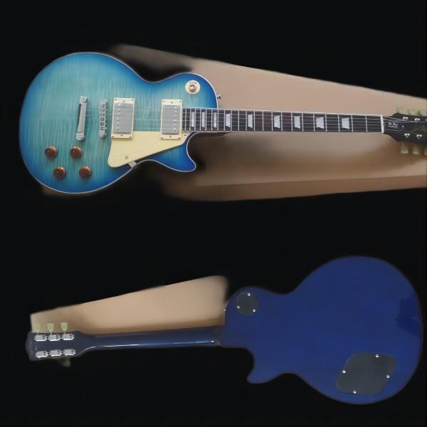 

custom shop electric guitar tune-o-matic bridge ebony frets binding258456