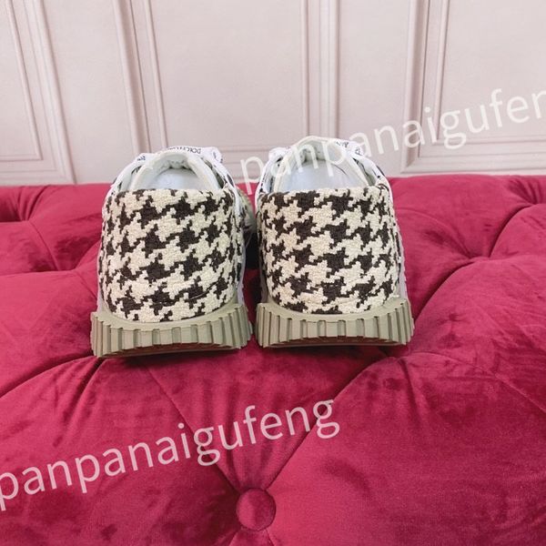 

luxurys vintage casual shoes calfskin reflective sneaker designer mens women sneakers fashion shoes increasing platform shoe leather trainer, Black