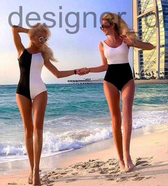 

women's swimwear designerfashion beach bikinis designer bikini high waisted letter printed summer one-piece swimsuit women clothing i3x, White;black