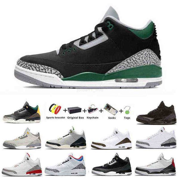 

2021 jumpman 3 iii mens basketball shoes pine green midnight navy racer blue pure white grey court purple varsity royal seoul maniere men