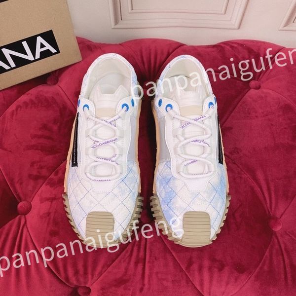 

new luxurys designer trainers shoes platform shoes comfortable breathable web sneaker womens mens, Black