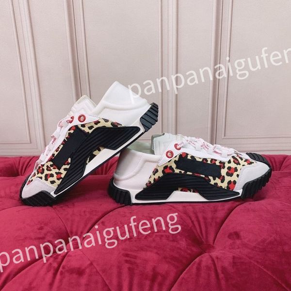 

new luxurys designer trainers shoes platform shoes comfortable breathable web sneaker womens men, Black