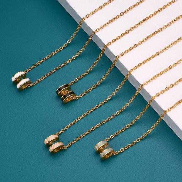 

luxury clover letter h pendant necklace for women gift, Silver