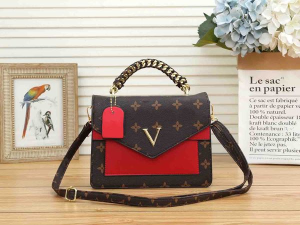 

ladies fashion casual designe luxury passy chain bag crossbody messenger bagss m45592 totes handbag purse pouch