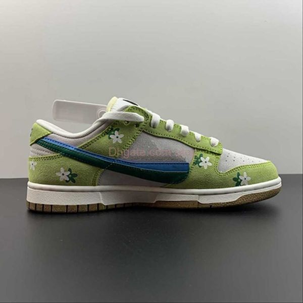 

running shoes low 85 white green blue mens women's spring flowers sports sneakers shoes for size us 5.5-12 eur 36-46 do9457-125