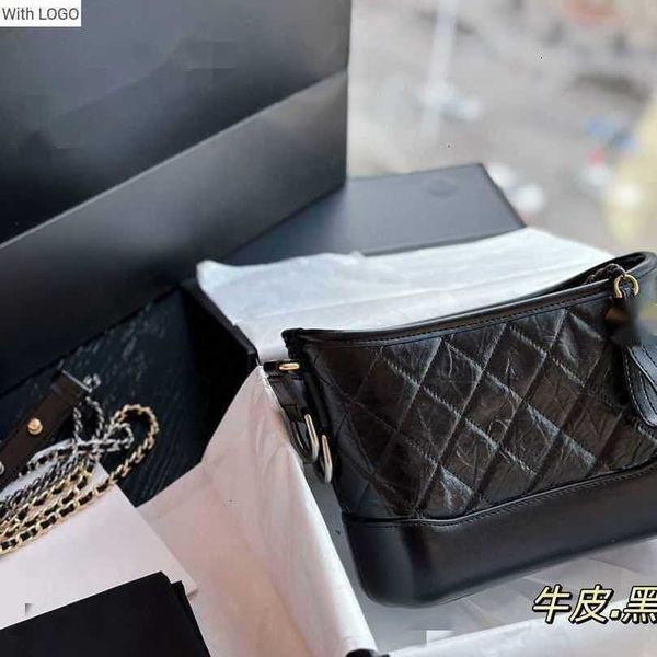 

evening bags luxury brand design letter quilted shoulder chain cc bag xiaoxiangfeng bag women's new fashion versatile straddle bucket b, White