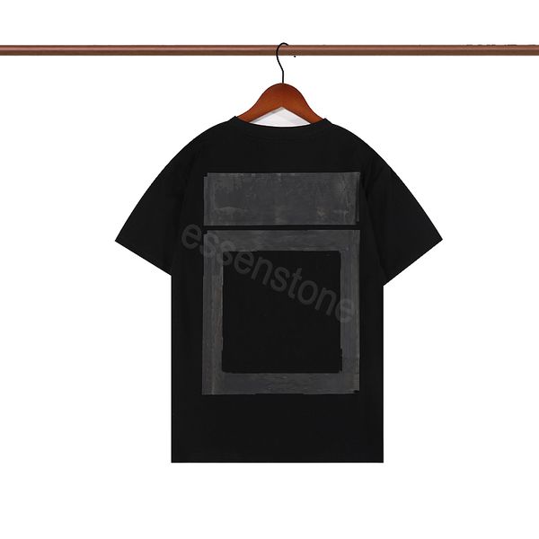 

new designer t shite men's and women's offs rectangular black and white couple tshirt summer cotton short sleeve fashion men', White;black
