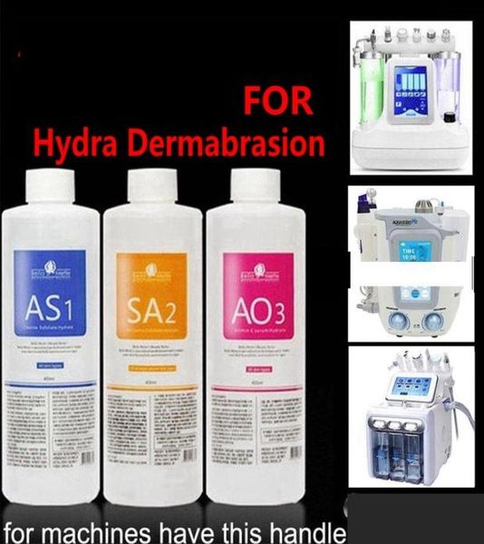 

microdermabrasion aqua peeling solution as1 sa2 ao3 bottles 400ml per bottle serum hydra facial dermabrasion for normal skin3643530