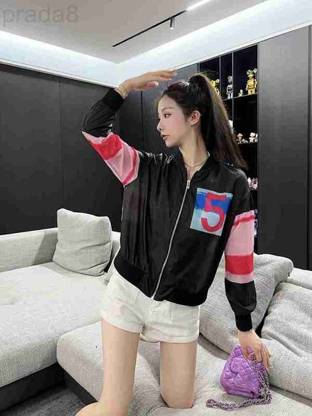 

women's jackets designer 23ss womens designer clothing jacket suntan prevention coat printed sunscreen trench clothes 7tm8, Black;brown