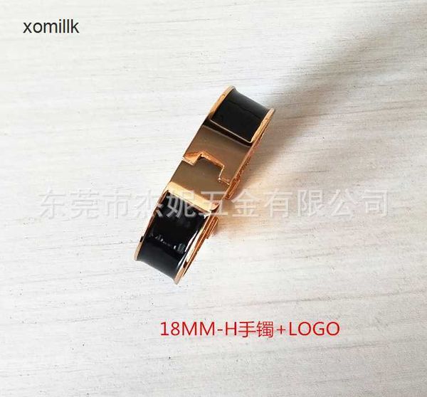 

hermm designer bracelets multi color letter gift bracelet for men and women large medium small size 12mm 18mm 6mm h buckle, Black