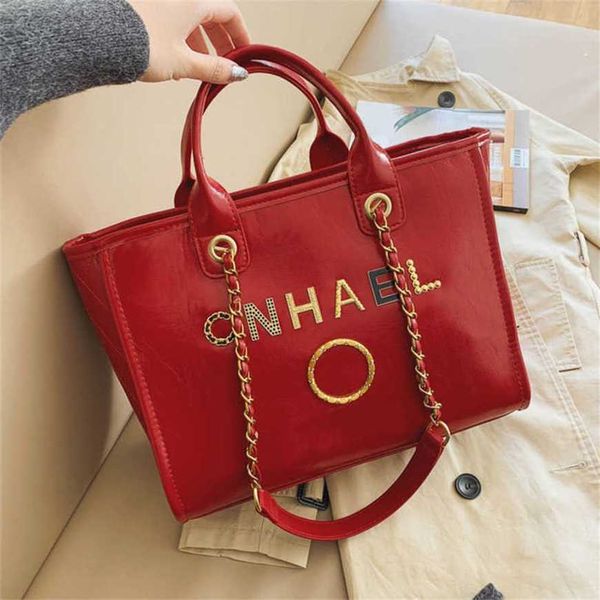 

80% off luxury designer handbags women's metal badge tote bag small beach female capacity large leather one shoulder backpack hdp8