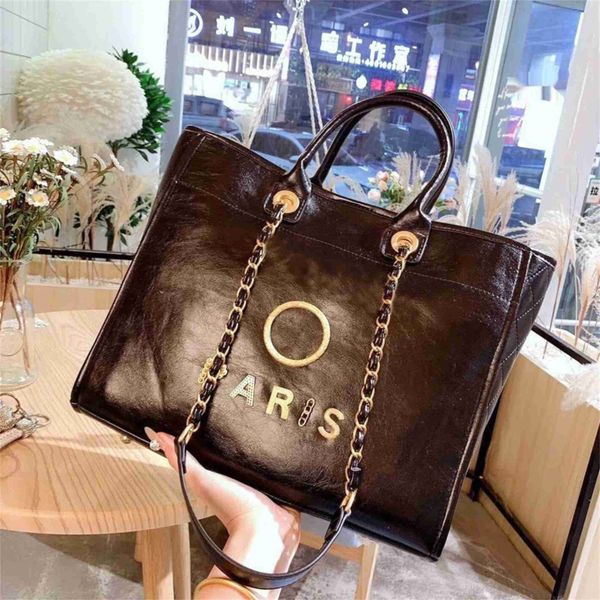 

70% off classic luxury handbags women's beach metal badge tote bag small capacity large leather one backpack er8f