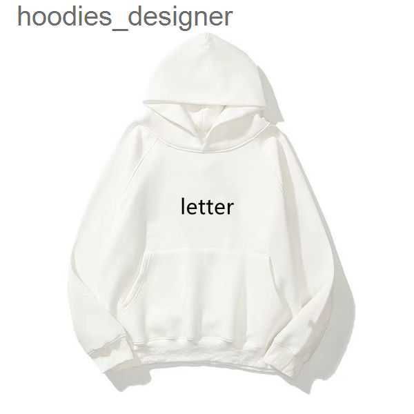 

hoodies designer mens essentail hoodie long sleeve pullover essentail hooded loose sportwear essen pant letter hoody woman men fashion style, Black