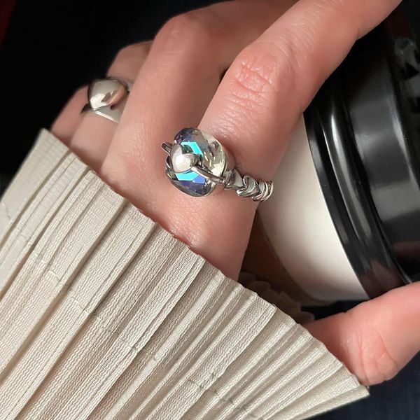 

jewelry for lovers gift luxurys desingers rings for women promise rings finger ring wholesale friendly rings matching rings unique engagemen, Silver