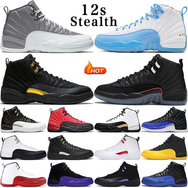 

2023 stealth 12 mens basketball shoes jumpman 12s hyper royal black taxi playoffs utility royalty low easter twist dark concord reverse flu