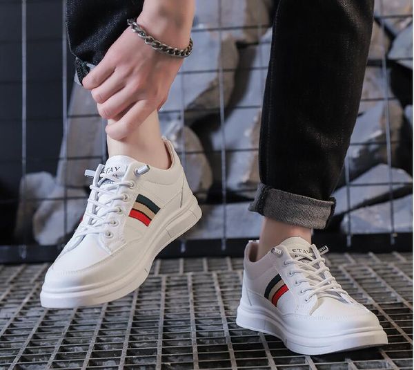 

luxury brand men shoes chunky sneakers for men pu leather vulcanize shoes casual fashion platform sneakers femme flat shoes