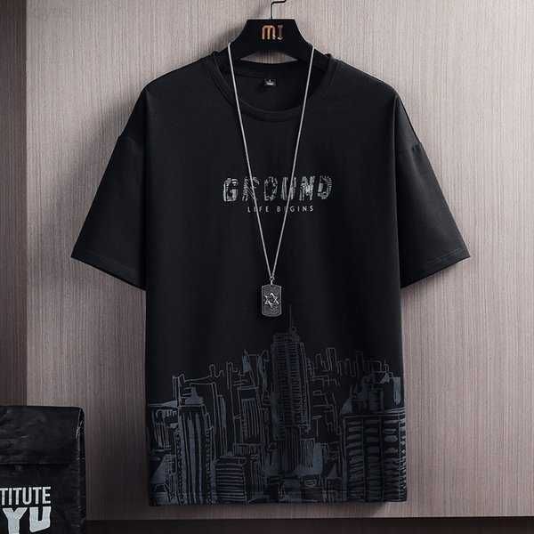 

sports summer tracksuit men casual suit breathable short sleeved shorts sets mens fashion harajuku 2 piece sportswear 220708 8 bt02, Gray