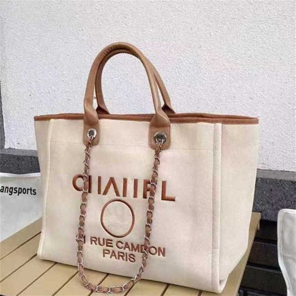 

50% off luxury classics women's handbags beach canvas embroidered chains packs bag small large pack izmg