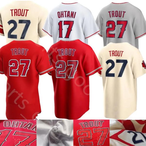 

mike trout 17 jerseys los angeles shohei ohtani angels baseball 6 anthony rendon jerseys 22 david fletcher angels taylor laazlll ward luis r, Black
