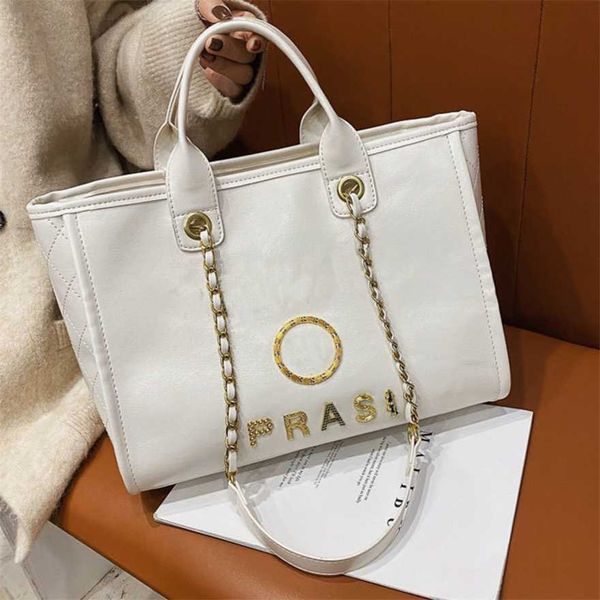 

60% off women's luxury handbags metal letter badge tote bag small cross body leather beach large female chain wallet backpack 4nhb