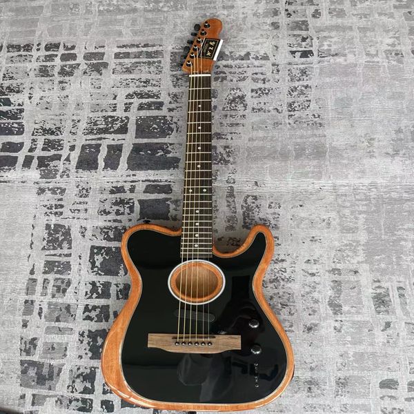 

black faced bobbin electric guitar ebony fingerboard six string electric guitar